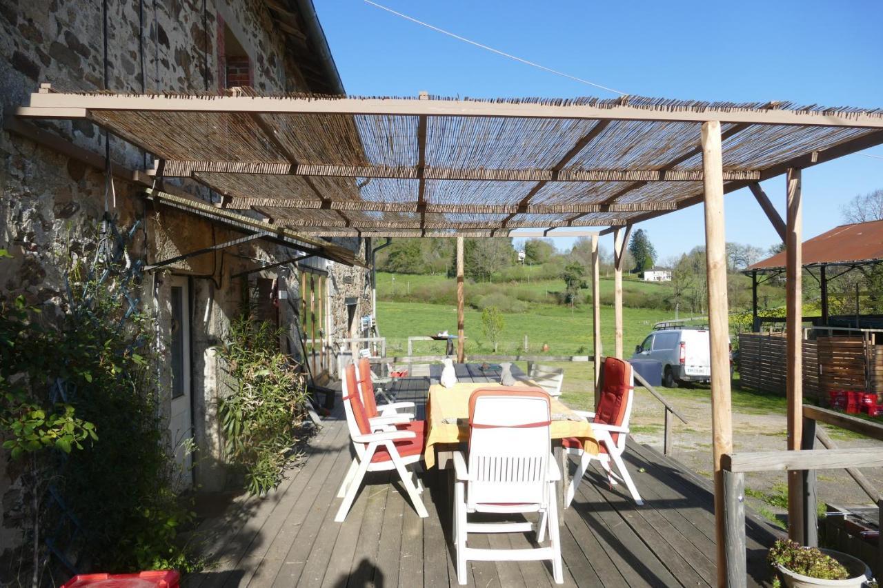 L'Ancienne Ferme Villa Bujaleuf Eksteriør bilde