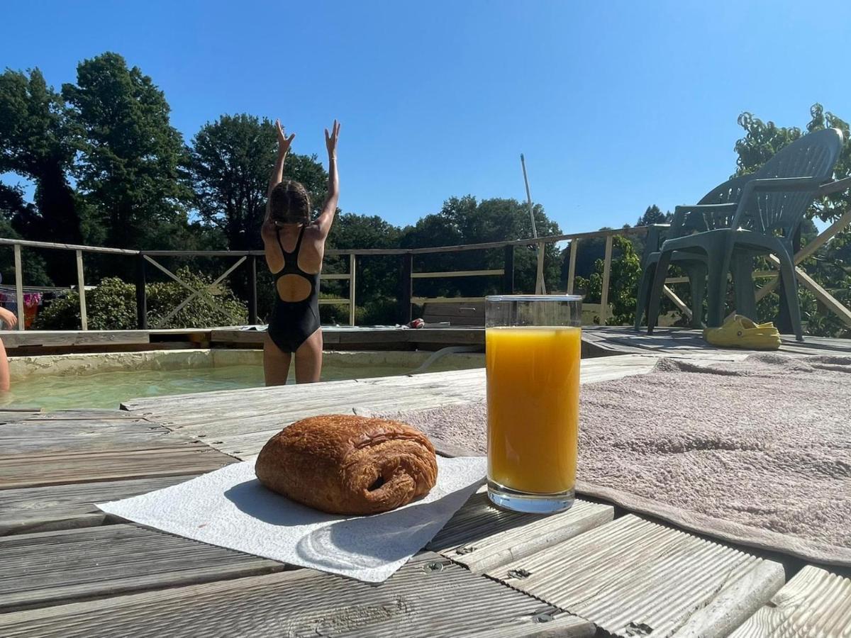 L'Ancienne Ferme Villa Bujaleuf Eksteriør bilde